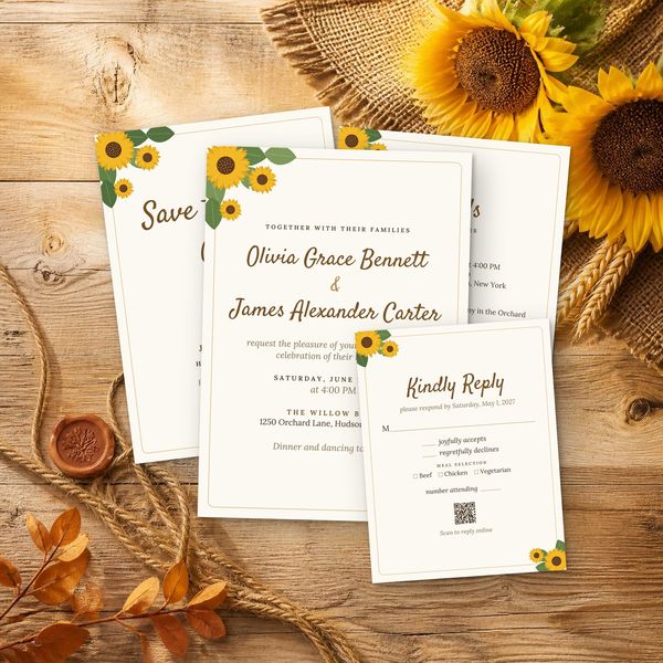 Rustic Sunflower Suite
