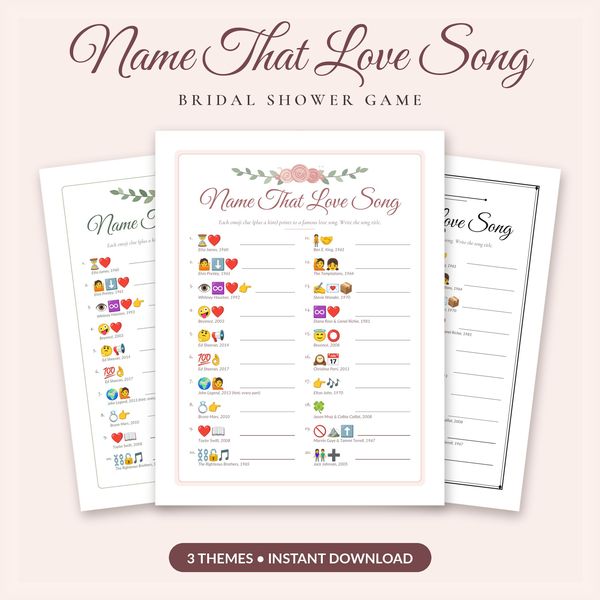 Name That Love Song