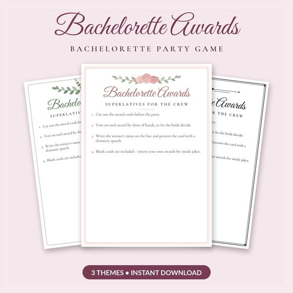 Bachelorette Awards
